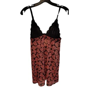 Jezel Black Lace and Pink Evening Camisole  - Picture 1 of 5