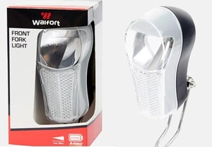 Fahrradlampe Frontlicht LED Lampe 30 LUX inkl Batterien Fahrradlicht - Bild 1 von 4