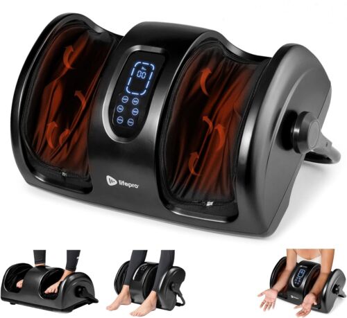 Shiatsu Foot Massager Machine by LifePro Calf and Home Rehab Therapy