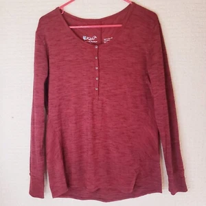 Kuhl Damen Henley Thermo Oberteil Large Rot Langarm Pullover - Bild 1 von 18