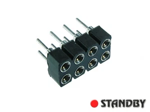 10pcs Precision socket double row 8 pin PRECI-DIP 410-91-208-41-001 pitch 2,54mm - Imagen 1 de 1