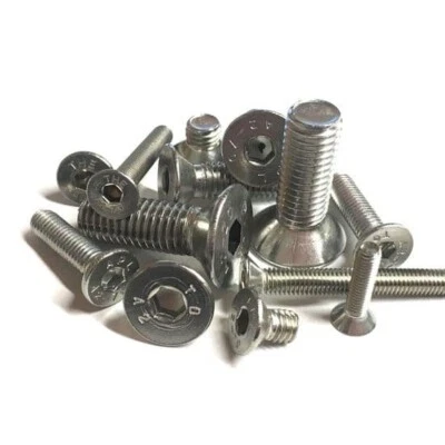 GWR FASTENERS A2 STAINLESS STEEL COUNTERSUNK BOLTS M8 M10 M12 CSK ALLEN KEY SOCKET SCREWS