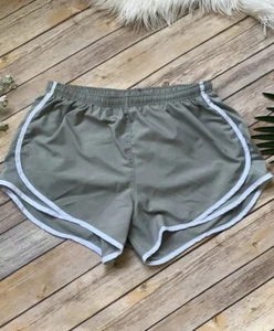 Women’s Gray Athletic Varsity Sports Spirit Cheer Spirit Shorts - Picture 1 of 1