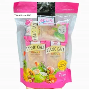 Köstlicher vietnamesischer getrockneter Soursop Obstsnack - Mang Cau Xi Muoi Khong Hut 500g - Bild 1 von 1