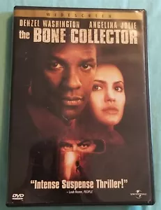 "The Bone Collector" Denzel Washington/Angelina Jolie,Widescreen, Pre Owned DVD - Imagen 1 de 3
