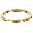 Split Key Rings - Gold Color - Key Chain Ring - 9/16" 1" 2" - 10 25 50 100