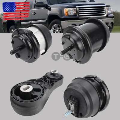 Engine & Transmission Motor Mount Kit Set for 2009-17 Chevrolet Traverse Foto 1 de 4