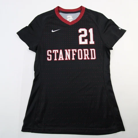 Stanford Cardinal Nike Game Jersey - Soccer Women's Black Used Cover