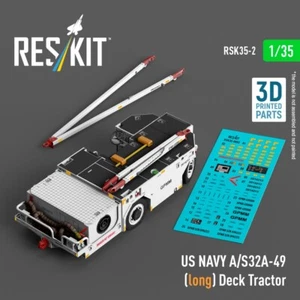 ResKit US NAVY A/S32A-49 (largo) tractor de cubierta (kit modelo impreso en 3D) (1/35) - Imagen 1 de 1