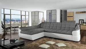 Designer Wohnlandschaft Ecksofa mit Funktion Modell "Space S" - Bild 1 von 4