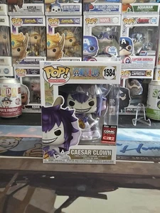 Funko Pop! Caesar Clown #1584 One Piece C2E2 Exclusive with Protector  - Picture 1 of 6