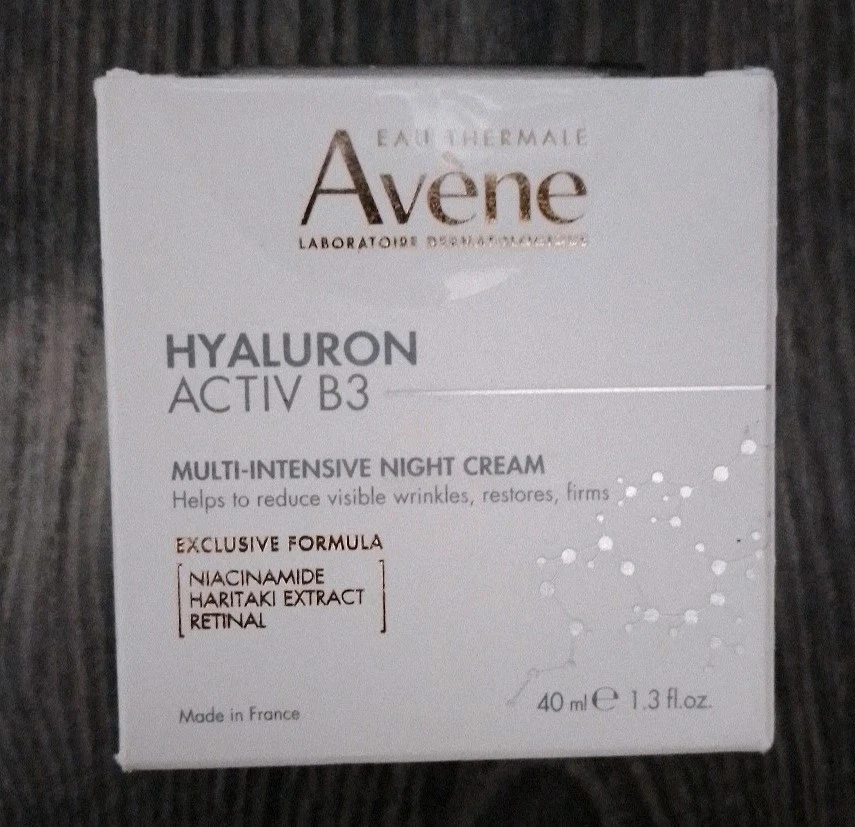 Avene Hyaluron Activ B3 Multi-Intensive Night Cream 40ml Brand New