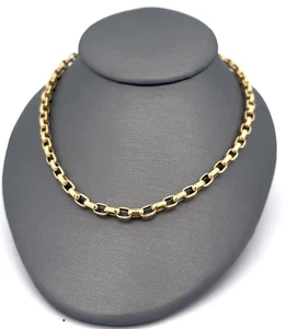 Roberto Coin 18k Yellow Gold Fine Gauge Square Link Chain 5310136AY170 - Picture 1 of 7
