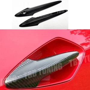 For Honda Civic FN FK FN2 TYPE R Carbon Fibre Exterior Door Handle Cover Trim - Picture 1 of 5