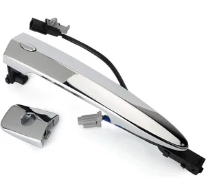 806469N00A Exterior Chrome Door Handle Front Left Driver Side, with Sensor and  - Picture 1 of 7
