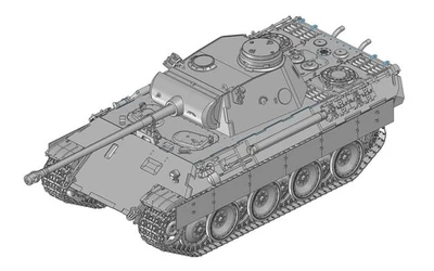 1/35 WWII German Panther D Type/Panther Pillbox 2-in-1 - Image 1 of 3