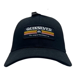 Quiksilver Men's Authentic Snapback Adjustable Trucker Hat/Cap - Picture 1 of 9