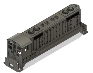 HO Scale - Santa Fe SWBLW Beep Shell Original Version - Picture 1 of 5