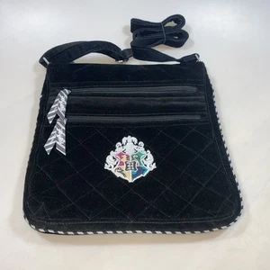 Crossbody Bag Vera Bradley Harry Potter Triple Zip Hipster Hogwarts Crest Purse - Picture 1 of 7