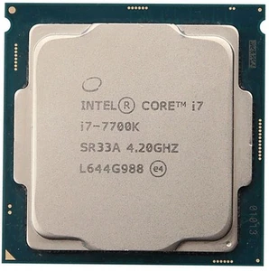 Intel Core i7-7700K 4C/8T 4.20-4.50GHz CPU Prozessor Sockel 1151 FCLGA1151 tray - Bild 1 von 4