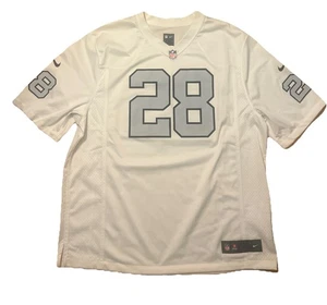 Nike Raiders Trikot Herren weiß Josh Jacobs #28 On Field - Bild 1 von 5