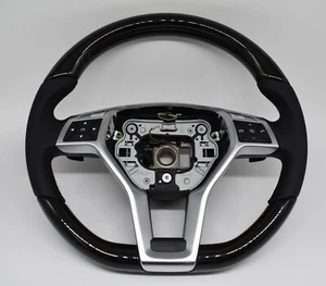 Original Mercedes Sportlenkrad w212 E Klasse a2314601003 Esche schwarz - Picture 1 of 5