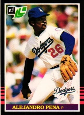 1985 Leaf - #337 Alejandro Pena - Image 1 of 2