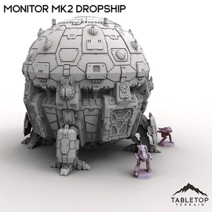 Monitor Mk2 Dropship - Juegos de guerra mecánicos a pequeña escala 6 mm 8 mm - Imagen 1 de 5