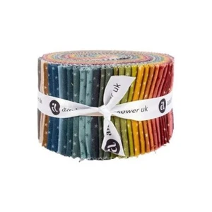 Jelly Roll - Twinkle by Edyta Sitar Andover 40pc Cotton Fabric Precuts M538.42 - Picture 1 of 2