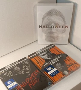 Halloween (2018, EURO IMPORT) + Kills + Ends 4K Steelbooks (U.S)NEW-Box Shipping - Picture 1 of 9