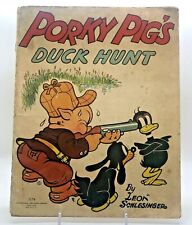 Vintage Porky Pig's Duck Hunt Childrens Book by Leon Schlesinger