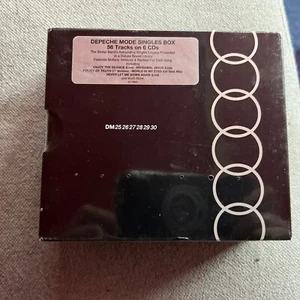 DEPECHE MODE SINGLES BOX 5 CD box set Unopened Sealed Andy Fletcher Rare MINT - Picture 1 of 2