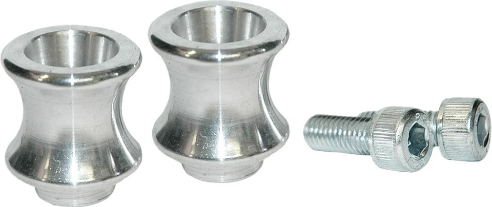 Vortex 10mm Swingarm Slider Spools Silver ZX-10R EX250F ZX1400 YZF750R SP402S - Image 1 of 1