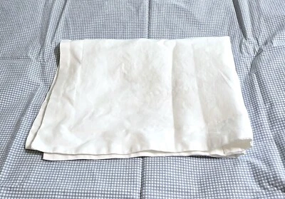 Simple Opulence Pillow Sham Case 100% Linen Standard white 23x28 single - Image 1 of 4