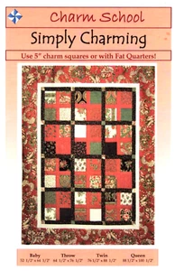 Simply Charming Quilt Pattern by Cozy Quilt Designs - Picture 1 of 2