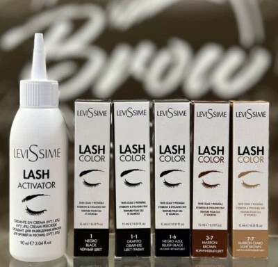 LEVISSIME Lash Color Long Lasting Brow Dye Tint 15 ml - Image 1 of 2