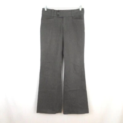 Pantalones de vestir Banana Republic Sloan acampanados para mujer 4 tiro medio elásticos topo Foto 1 de 4