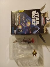 Star Wars Micro Galaxy Squadron Series 4 Ewok Paploo With Speeder Bike Chase