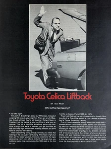1976 Bericht Toyota Celica GT Liftback von Ted West 4 Seiten Bilder technische Daten Info - Bild 1 von 3
