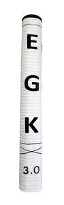 EMPUÑADURA DE GOLF PUTTER EGK 3.0 BLANCA SIN AGARRE, AGARRE MEDIANO - Imagen 1 de 4