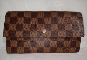 Louis Vuitton Rare Centenaire Edition Damier Ebene Long Style Wallet - Picture 1 of 24
