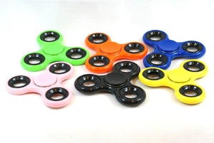 Fidget Spinner, giroscopio de mano -almacenamiento de bolas, tres alas con pesas- 6 colores - Imagen 1 de 14
