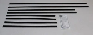 Window Sweeps Felt Kit for 1965-1966 Pontiac Catalina 2 Door Sedan OEM - Picture 1 of 8