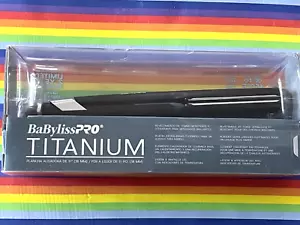 BaBylissPRO Titanium Flat Iron 1 1/2” (1.5 Inch) Straightener MODEL BT131T *RARE - Picture 1 of 18