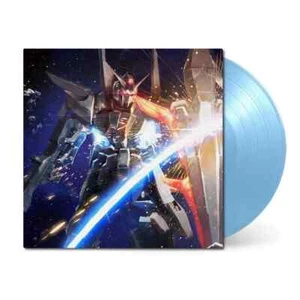 Various Mobile Suit Gundam Silver Phantom Original Soundtrack SKY BLUE VINYL NEW - Picture 1 of 2