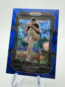 2023 Dylan Lesko Panini Prizm BLUE CRACKED ICE PRIZM CARD #167 Parallel - Picture 1 of 2