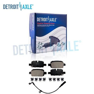 Rear Ceramic Pads w/ Hardware for Silverado 1500 LTD Tahoe Sierra 1500 Limited - Image 1 of 4