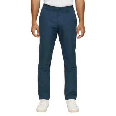 Banana Republic Men's Slim Fit Flat Front Pants, Blue, Size 32X34 - Image 1 of 4
