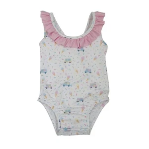 Lullaby Set Girls Size 18M Ice Cream Print Sarah One Piece Swimsuit - Picture 1 of 5