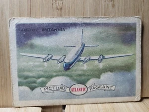 Tarjeta Conquest of The Air Series of 64🏆#62 BRISTOL BRITANNIA 1964🏆 - Imagen 1 de 2